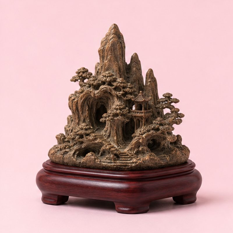 Bút gỗ trầm hộp quà